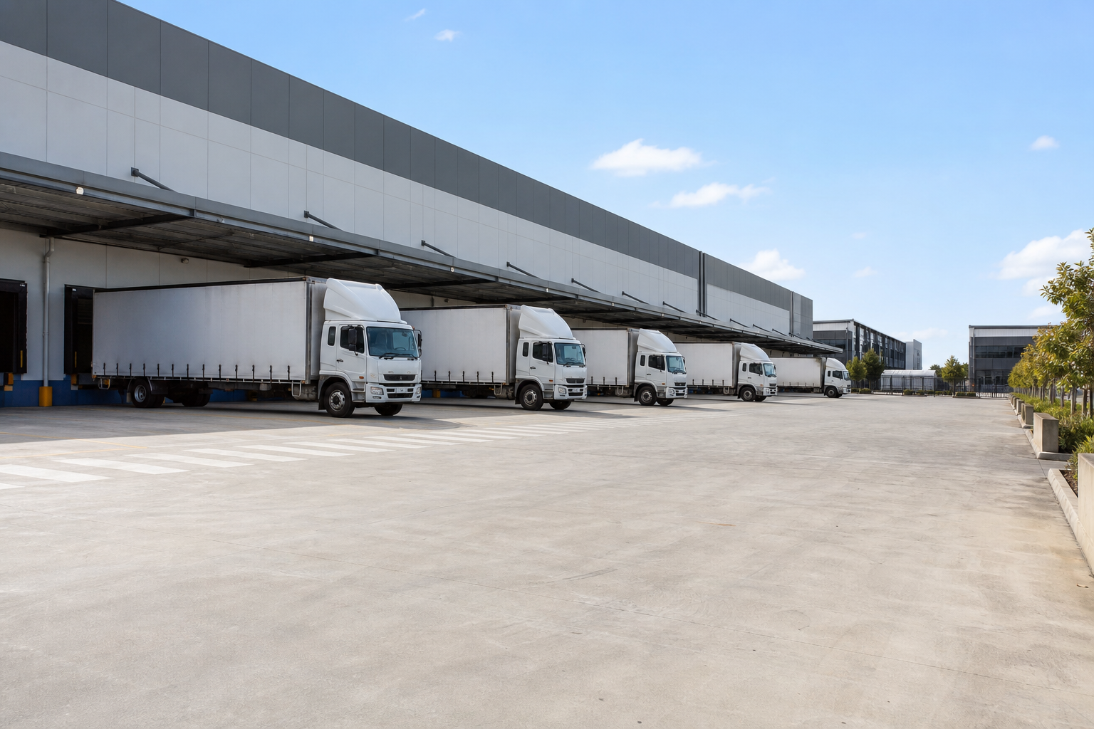 Modern Clear-Span Distribution Center